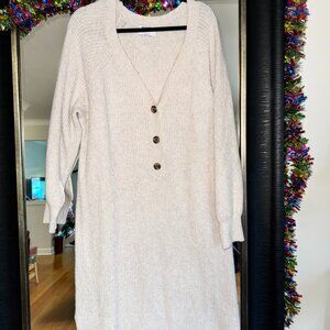 XL Cream Sweater Dress from Old Navy